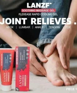 Lanzf Kem Massage Giảm Đau Xương Khớp, Gel Xoa Bóp Chondroitin Lanzf Giúp Thư Giãn Cổ Vai Gáy, Giảm Mỏi Gối Lưng 100g