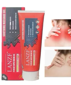Lanzf Kem Massage Giảm Đau Xương Khớp, Gel Xoa Bóp Chondroitin Lanzf Giúp Thư Giãn Cổ Vai Gáy, Giảm Mỏi Gối Lưng 100g - Ảnh 5