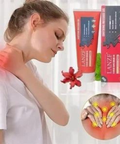 Lanzf Kem Massage Giảm Đau Xương Khớp, Gel Xoa Bóp Chondroitin Lanzf Giúp Thư Giãn Cổ Vai Gáy, Giảm Mỏi Gối Lưng 100g - Ảnh 7
