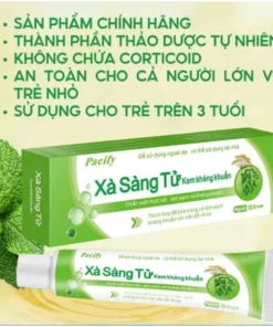 Kem kháng khuẩn bôi da Pacify Xà Sàng Tử (loại 18g) giảm ngứa viêm da - Ảnh 7