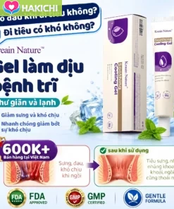 Gel Bôi Trĩ Kreain Nature – Giảm Sưng, Đau Rát, Chảy Máu – Công Thức Thảo Mộc, Lành Tính, Không Rát, Thấm Nhanh
