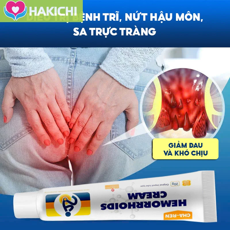 Kem Bôi Trĩ Nội Ngoại Hỗn Hợp CHA-REN Hàng Xuất Khẩu Châu Âu (EU) Giúp Co Trĩ Giảm Đau Rát Hậu Môn 37 kemtri1 3