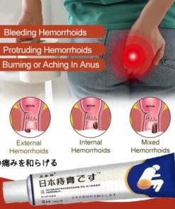 Kem Bôi Trĩ Nhật Bản SHORIN-Kem SHORIN Cải Thiện Tình Trạng Trĩ Ngoại Trĩ Nội Ngoại - Ảnh 5