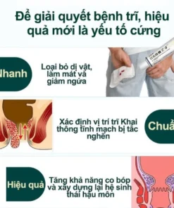 Kem Bôi Trĩ Nhật Bản SHORIN-Kem SHORIN Cải Thiện Tình Trạng Trĩ Ngoại Trĩ Nội Ngoại - Ảnh 7