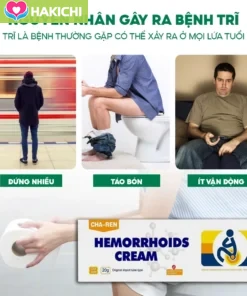 Kem Bôi Trĩ Nội Ngoại Hỗn Hợp CHA-REN Hàng Xuất Khẩu Châu Âu (EU) Giúp Co Trĩ Giảm Đau Rát Hậu Môn 20 Kem Bôi Trĩ Nội Ngoại Hỗn Hợp CHA-REN Hàng Xuất Khẩu Châu Âu (EU) Giúp Co Trĩ Giảm Đau Rát Hậu Môn - Ảnh 8