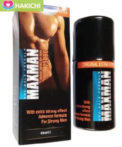 Chai Xịt Maxman 75000 Delay Spray For Men 45ml