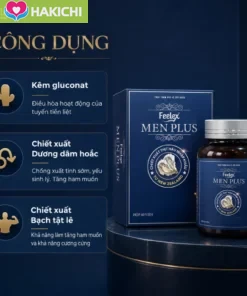 Viên uống tăng cường sinh lí nam giới Feelex Men Plus, tác dụng nhanh chóng - hộp 60 viên - Ảnh 4