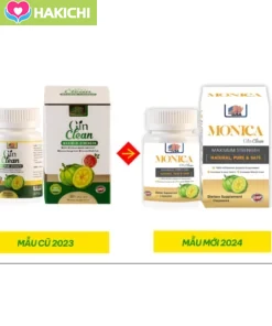 Viên Uống Giảm Cân Đốt Mỡ Siết Cơ Tan Mỡ Cấp Tốc Monica Gin Clean Maximum Strength 30 Viên Chính Hãng Mỹ - Ảnh 10