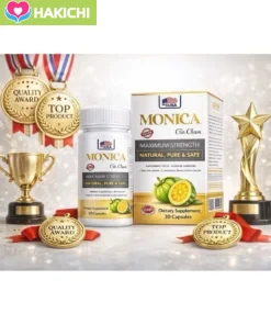 Viên Uống Giảm Cân Đốt Mỡ Siết Cơ Tan Mỡ Cấp Tốc Monica Gin Clean Maximum Strength 30 Viên Chính Hãng Mỹ - Ảnh 6