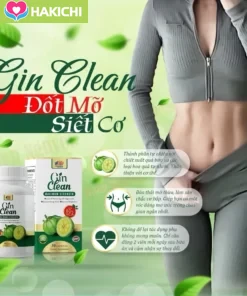 Viên Uống Giảm Cân Đốt Mỡ Siết Cơ Tan Mỡ Cấp Tốc Monica Gin Clean Maximum Strength 30 Viên Chính Hãng Mỹ - Ảnh 7