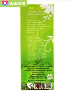 Gel bôi trơn kích thích tăng khoái cảm cho nữ Passion - Dung tích 30ml - Ảnh 5