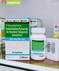 Emtricitabine Tenofovir 200mg/300mg (Ricovir Em) 30 viên – Thuốc điều trị phơi nhiễm HIV