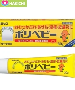 Kem Chống Hăm Sato Polybaby 30g Nội Địa Nhật - Ảnh 4