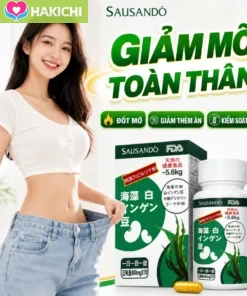 Viên Uống Giảm Cân Đốt Mỡ Bụng Chặn Tinh Bột Giảm Thèm Ăn Eo Thon Dáng Gọn Cho Người Ăn Tinh Bột