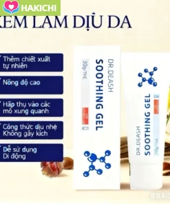 Kem Bôi LàM Diu Da Dr.Deash Gel Skin Soothing Giảm Ngức Bong Da, Hỗ Trợ Giảm Khó Chịu Do Trĩ, Dịu Nhẹ Giảm Đau 30ml 13 Kem Bôi LàM Diu Da Dr.Deash Gel Skin Soothing Giảm Ngức Bong Da, Hỗ Trợ Giảm Khó Chịu Do Trĩ, Dịu Nhẹ Giảm Đau 30ml - Ảnh 7