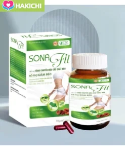 Viên giảm cân SLIMLY Calysa đổi mẫu thành Sona fit cải thiện béo phì , giảm mỡ hộp 60 viên ( có che tên) - Ảnh 5