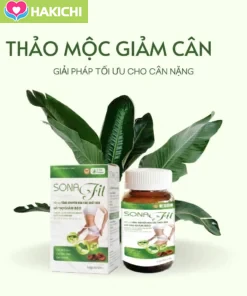 Giảm cân SONA FIT thảo mộc giảm cân diệt mỡ, viên giảm cân an toàn tiện lợi hộp 60 Viên - Ảnh 5