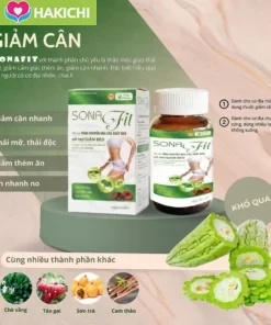 Giảm cân SONA FIT thảo mộc giảm cân diệt mỡ, viên giảm cân an toàn tiện lợi hộp 60 Viên - Ảnh 6