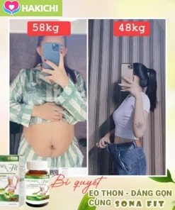 Giảm cân SONA FIT thảo mộc giảm cân diệt mỡ, viên giảm cân an toàn tiện lợi hộp 60 Viên - Ảnh 7