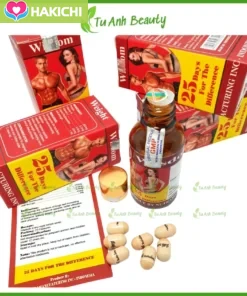 Combo 2 hộp vitamin wisdom weight, tăng cân wisdom weight chính hãng indonesia tăng cân an toàn không tích nước - Ảnh 6