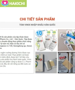 Tem Vinix 100mg cường dương kéo dài thời gian quan hệ, Hộp 10 tem - Ảnh 3
