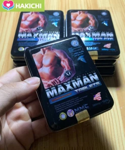 Thuốc cường dương MaxMan USA 3800mg, Hộp 10 viên