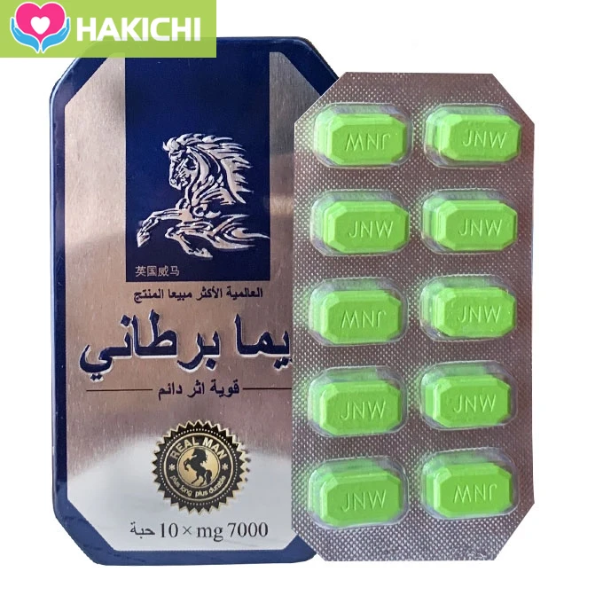 Thuốc cường dương Ngựa Thái 7000mg, hộp 10 viên 13 thuoc cuong duong ngua thai 1