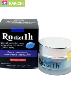 Rocket 1H USA tăng cường sinh lý nam mạnh mẽ, Hộp 10 Viên