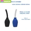 Dụng cụ thụt rửa hậu môn bình xịt rửa vệ sinh âm đạo phụ nữ hỗ trợ điều trị phụ khoa nhựa cao su