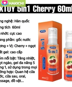 Gel bôi trơn quan hệ miệng Xtoy 5in1, đa năng, gel oarl, gốc nước, nhiều mùi vị, 60ml 12 Gel bôi trơn quan hệ miệng Xtoy 5in1, đa năng, gel oarl, gốc nước, nhiều mùi vị, 60ml - Ảnh 3