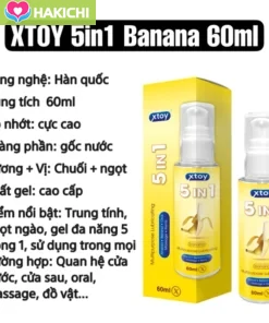 Gel bôi trơn quan hệ miệng Xtoy 5in1, đa năng, gel oarl, gốc nước, nhiều mùi vị, 60ml 13 Gel bôi trơn quan hệ miệng Xtoy 5in1, đa năng, gel oarl, gốc nước, nhiều mùi vị, 60ml - Ảnh 4