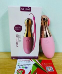 Trứng Rung Welove Bowling 10 Chế Độ – Đồ Chơi Tình Yêu Không Dây Cực Mạnh Cho Nữ Giới - Hakichi