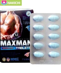 MaxMan - Viên uống tăng cường sinh lý nam giới của Mỹ