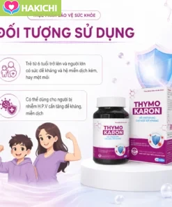 Viên Uống Hỗ Trợ Thanh Thải HPV - Hỗ Trợ Tăng Miễn Dịch, Đề Kháng - THYMO KARON 30 Viên - Ảnh 3