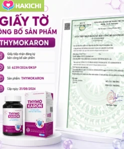 Viên Uống Hỗ Trợ Thanh Thải HPV - Hỗ Trợ Tăng Miễn Dịch, Đề Kháng - THYMO KARON 30 Viên - Ảnh 4