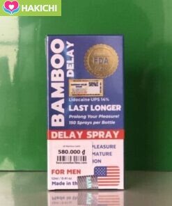 Xịt chống xuất tinh sớm Bamboo Delay 12ml – Giải pháp kéo dài cuộc yêu - Ảnh 8