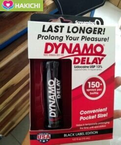 Xịt kéo dài quan hệ Dynamo Delay Black – Kéo dài thời gian, giữ vững phong độ, tác dụng lên đến vài giờ - Ảnh 2