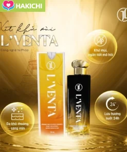 Xịt Khử Mùi Hôi Nách Lventa 45ml, Ngăn Tiết Mồ Hôi, Ngăn Mùi 24h, Không Gây Ố Vàng Áo - Ảnh 5