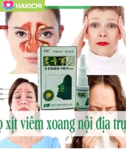 Xịt xoang mũi JIMINGTANG dứt điểm xoang cấp tính và mãn tính thành phần thảo dược lọ 20ml Xịt xoang mũi thảo dược - Ảnh 3
