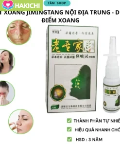 Xịt xoang mũi, nghẹt mũi dị ứng, chảy nước mũi do thời tiết JIMINGTANG 24ML NỘI ĐỊA Trung