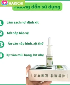 Xịt xoang mũi, nghẹt mũi dị ứng, chảy nước mũi do thời tiết JIMINGTANG 24ML NỘI ĐỊA Trung 18 Xịt xoang mũi, nghẹt mũi dị ứng, chảy nước mũi do thời tiết JIMINGTANG 24ML NỘI ĐỊA Trung - Ảnh 9