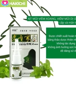 Xịt xoang mũi, nghẹt mũi dị ứng, chảy nước mũi do thời tiết JIMINGTANG 24ML NỘI ĐỊA Trung 19 Xịt xoang mũi, nghẹt mũi dị ứng, chảy nước mũi do thời tiết JIMINGTANG 24ML NỘI ĐỊA Trung - Ảnh 10