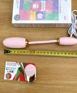Trứng rung điểm G điều khiển từ xa rung mạnh uốn cong được