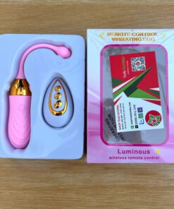 Trứng Rung Điều Khiển Từ Xa Luminous 10 Chế Độ  Sạc USB Cao Cấp Cho Nữ