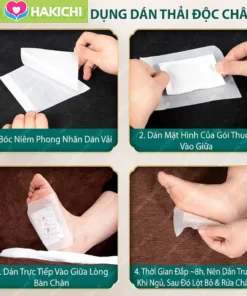 [Hộp 50 Miếng] Dán ngãi cứu thải độc chân Ông Lão Bắc Kinh giúp ngủ ngon, đẹp da... - Ảnh 2