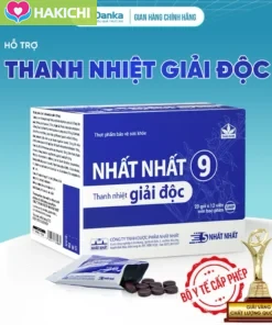 Nhất Nhất 9 - Hỗ trợ Thanh Nhiệt Giải Độc, Giảm mụn nhọt, mẩn ngứa, táo bón, nhiệt miệng