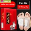 [Hộp 50 Miếng] Dán ngãi cứu thải độc chân Ông Lão Bắc Kinh giúp ngủ ngon, đẹp da...
