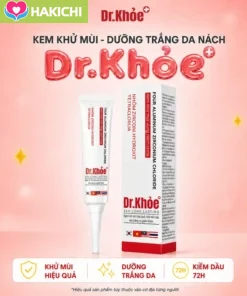 Dr. Khỏe Nhôm Zirconi Hydroxit Tetraclorua Kem Khử Mùi Vùng Nách –j Da Sáng Mịn, Sạch Mùi, Hương Thơm Suốt 24h