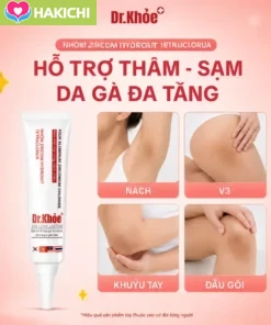 Dr. Khỏe Nhôm Zirconi Hydroxit Tetraclorua Kem Khử Mùi Vùng Nách –j Da Sáng Mịn, Sạch Mùi, Hương Thơm Suốt 24h - Ảnh 4