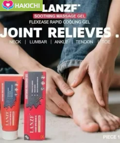Lanzf Kem Massage Giảm Đau Xương Khớp Chính Hãng, Kem Xoa Bóp Xương Khớp Giảm Nhức Mỏi, Thư Giãn Cơ Bắp 100g - Ảnh 6